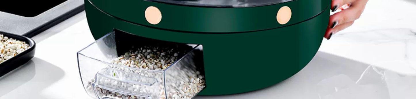 Rotatable Cereals Storage Box