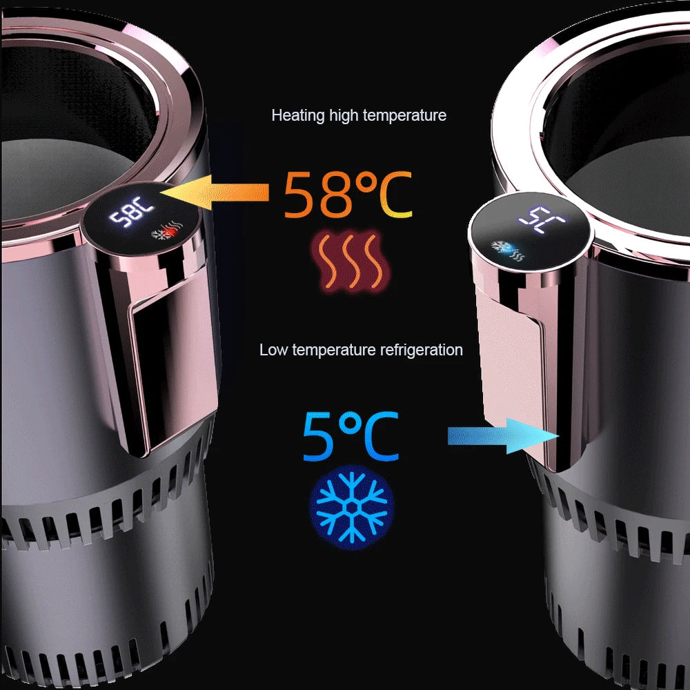 Warmer Cooler Smart Cooling & Heating Car Cup 2-In-1