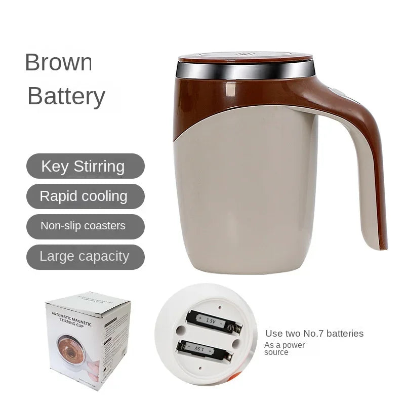 Automatic Stirring Coffee Cup