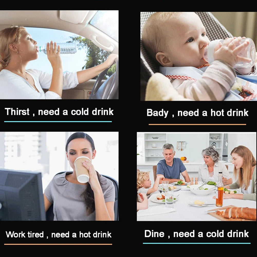 Warmer Cooler Smart Cooling & Heating Car Cup 2-In-1