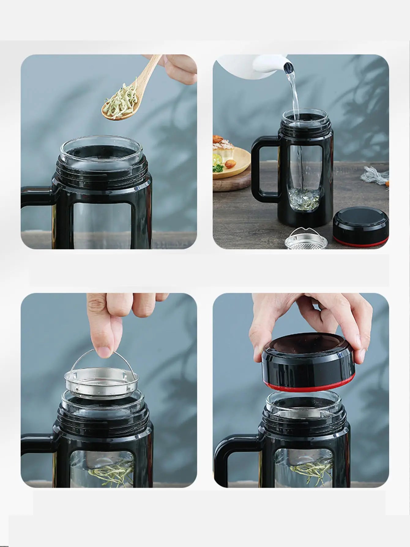 Stainless Steel Tea Strainer Cup