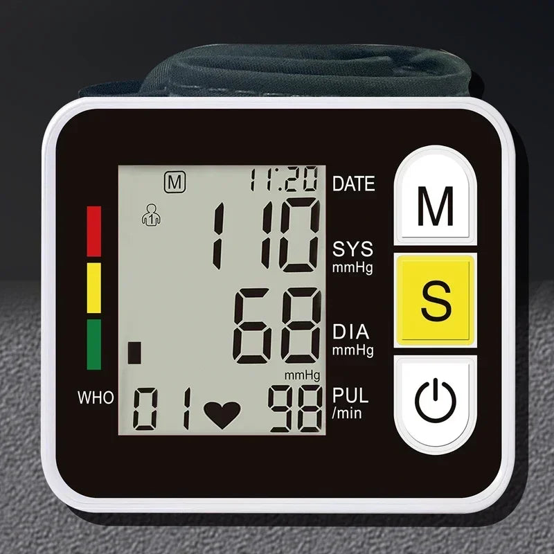 Sphygmomanometer PR LCD Screen Portable Health Care