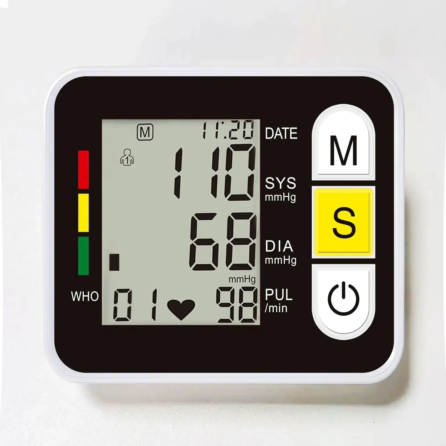Sphygmomanometer PR LCD Screen Portable Health Care