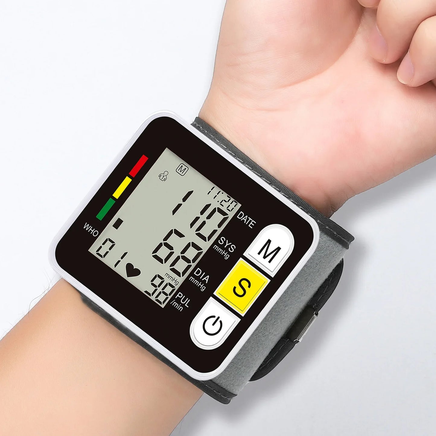 Sphygmomanometer PR LCD Screen Portable Health Care