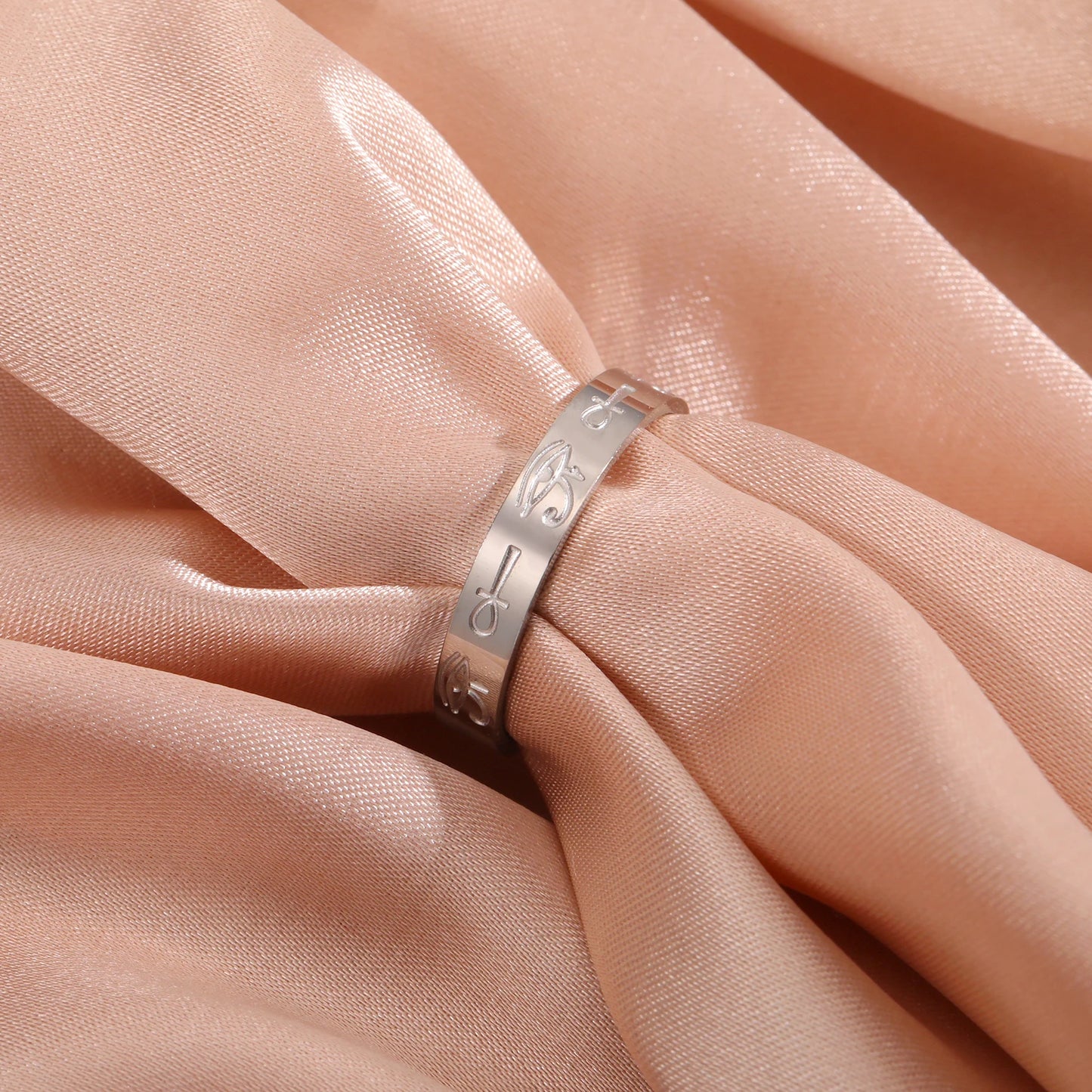 Ankh Cross Ring