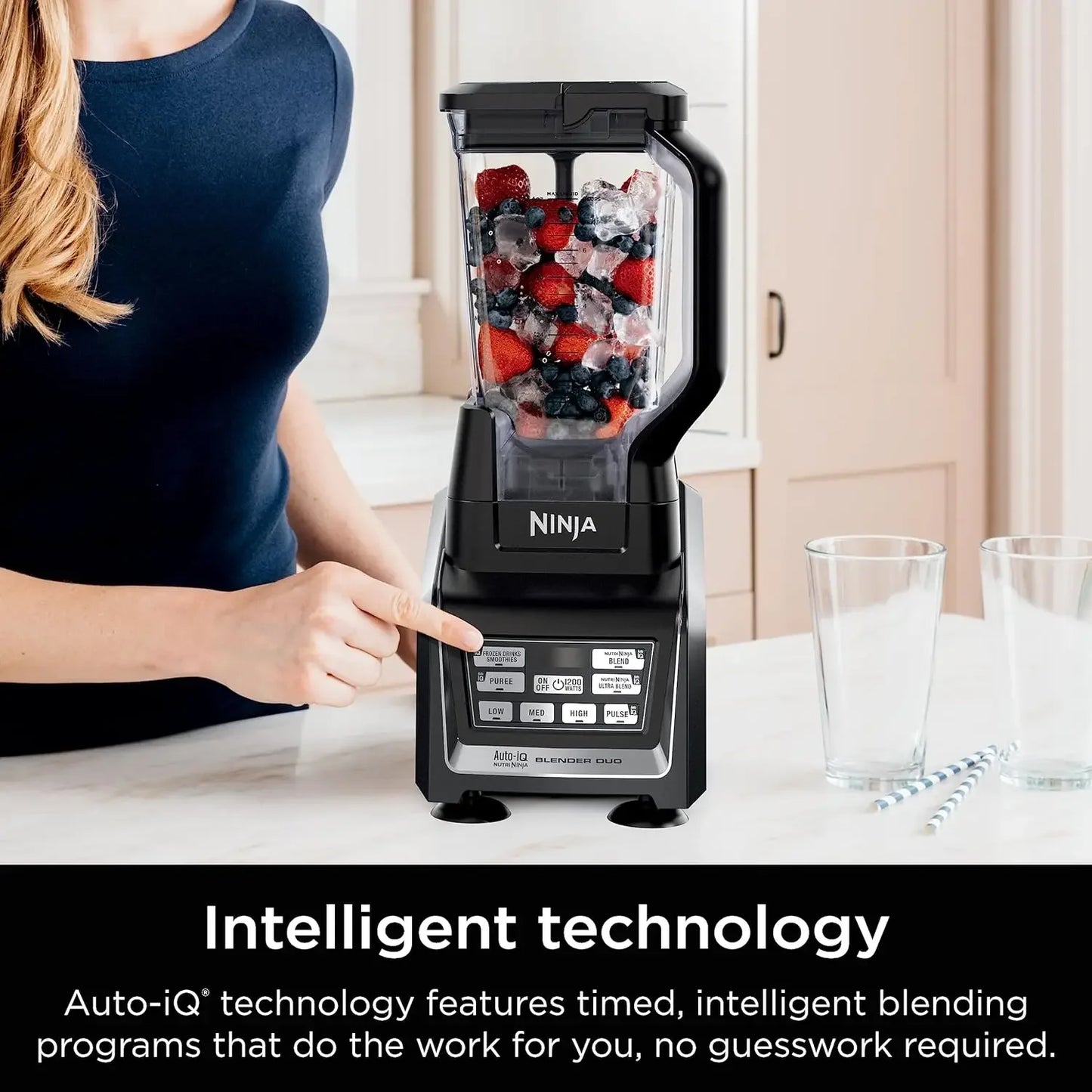 NEW BL642 Nutri Ninja Personal & Countertop Blender