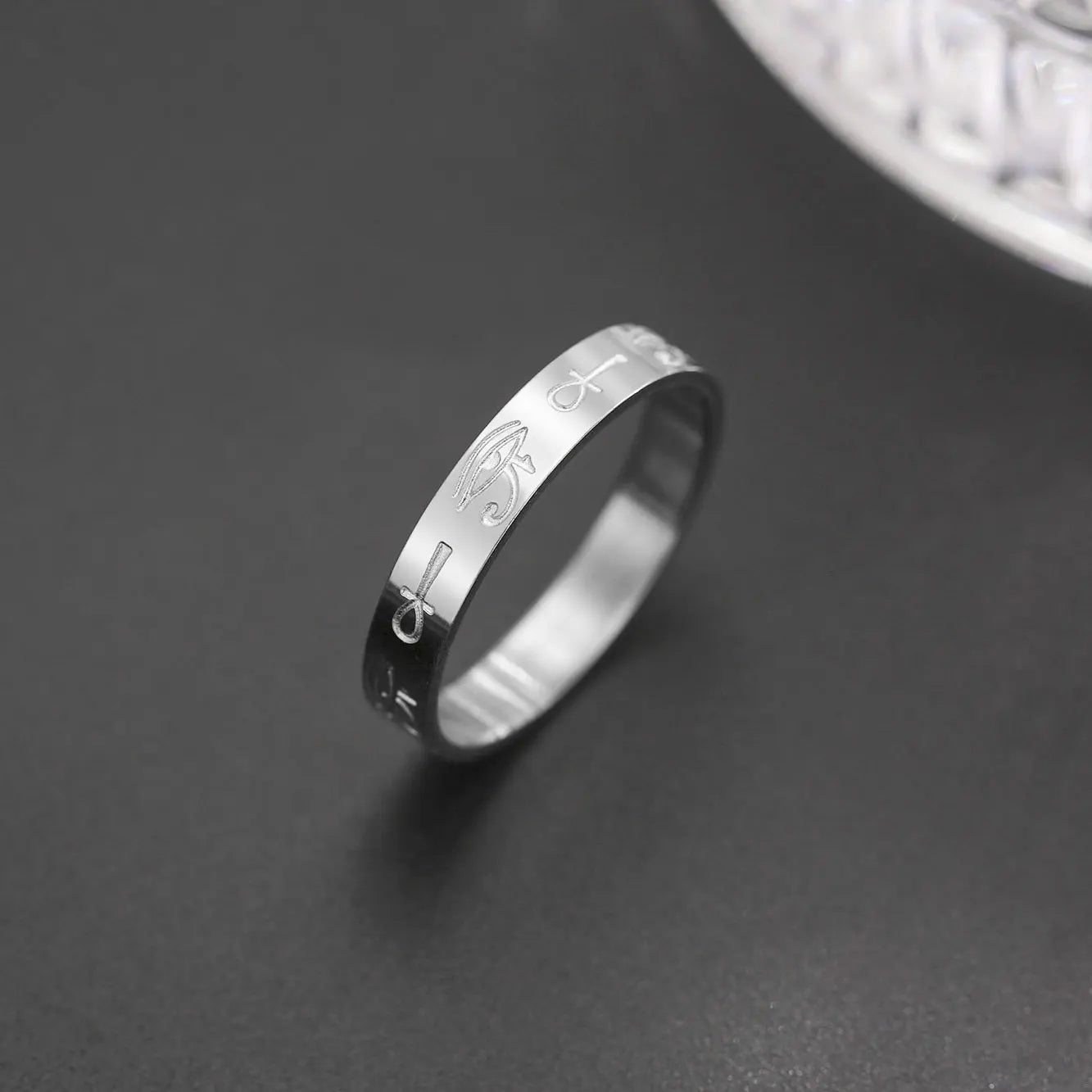 Ankh Cross Ring