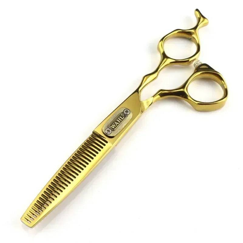 Professional Japan 440c Steel 6 Inch Bull Head Hair Cutting Scissors