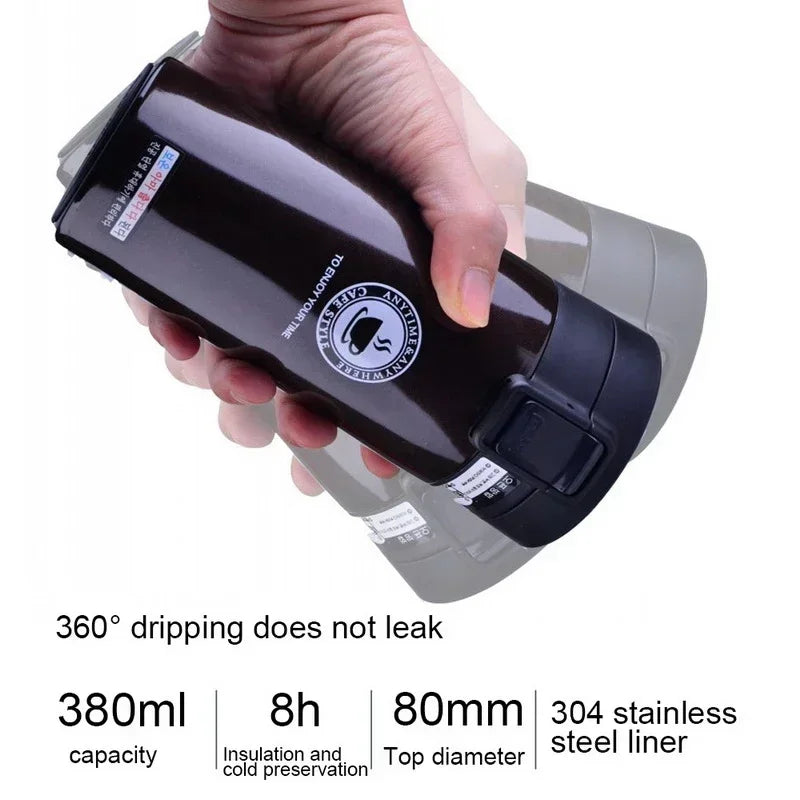 500ml Thermal Mug Double Wall 304 Stainless Steel Coffee Cup