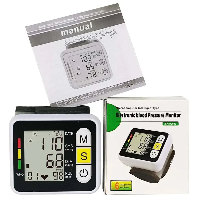 Sphygmomanometer PR LCD Screen Portable Health Care