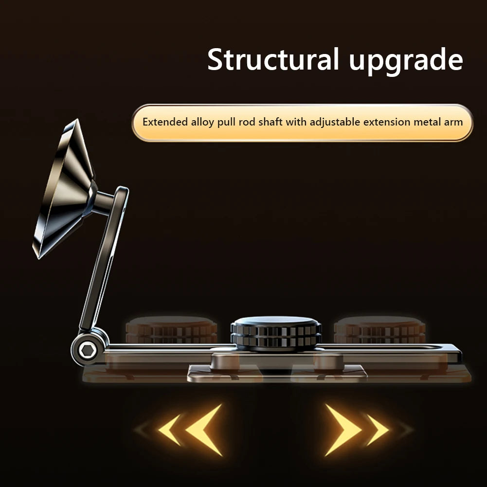 Car Phone Holder Magnetic Bracket 360 Degree Rotary