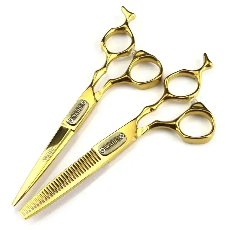 Professional Japan 440c Steel 6 Inch Bull Head Hair Cutting Scissors